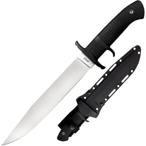 الباردة الصلب OSI 8.25 "اليابانية AUS8A كليب نقطة بليد 5.125" Kray-Ex مقبض التكتيكية في الهواء الطلق الصيد شفرة مثبتة سكين ث/آمنة Ex غمد in Kuwait
