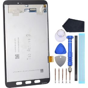 شاشة تجميع رقمية وشاشة عرض لجهاز Samsung Galaxy Tab Active3 WiFi باللون الأسود in Kuwait