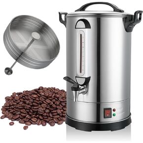 Coffee Coffee Coffee 20L 120CUP CHOP COFFE Coffee Hot Beverage Dispenser 1300W Fast Brew Coffee Machine للأحداث والمكاتب والكنيسة والمدرسة والفولاذ المقاوم للصدأ in Kuwait