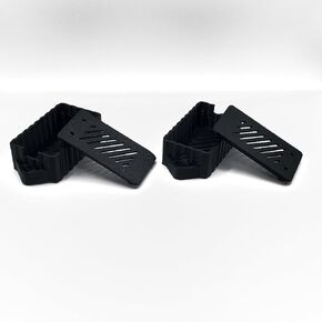 ESP32 Case, 2-Pack, Protective Enclosure with Mounting Holes | Fits 30-Pin ESP-WROOM-32 | Snap-On Design for Permanent Installations & Passthrough Access in Kuwait