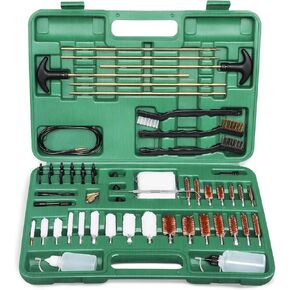 Gun Cleaning Kit, Handgun Shotgun Pistol Universal Cleaning Kit with All Brass High-end Brushes, Jags, Reinforced and Lengthened Rods in Saudi Arabia