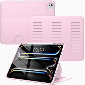 VIKESI Case for iPad iPad Pro 13-inch M5 or M4 Released in 2025 or 2024,Multiple Angles Magnetic Stand Cover,Shockproof Soft Back,Pencil Holder,and Auto Sleep/Wake,Black in Kuwait