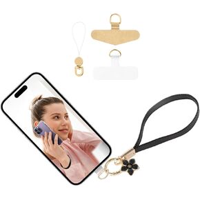 حزام معصم للهاتف الخلوي Long Pond Designer، سوار معصم جلدي مضاد لفقدان الهاتف لهاتف iPhone 17 Pro Max ومعظم الهواتف المحمولة in Kuwait