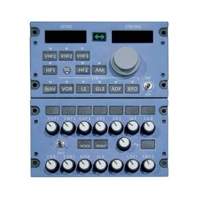 Mrtybxkety Rowsfire A111 Flight Simulation Panel for MSFS 2020/2024 & X-Plane, Compatible with A32X/A33X/A35X, Custom Backlit for Enthusiasts, 1:1 RMP-ACP Recreation for Home Cockpits for Adults in Saudi Arabia