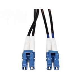 FiberCablesDirect LC LC OS2 Armored Xtreme Fiber Optic Patch Cable – Crush-Resistant Corning Glass | 0.5m (1.6ft) | Built for Industrial Installs, Warehouses, Outdoor Conduit in Kuwait