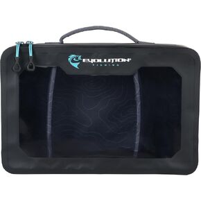 حقيبة Evolution Fishing Plastix - صندوق تخزين كبير من البلاستيك الناعم المقاوم للماء، هيكل داخلي من مادة EVA، غطاء شفاف، فواصل قابلة للإزالة، منظم أدوات in Kuwait