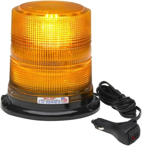 Whelen L10HAM - 12 VDC High Profile Amber Magnetic Mount Beacon in Saudi Arabia
