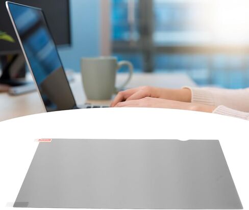 plplaaoo 14 Inch Laptop Screen Filter Scratchproof Anti Glare Eye Protection Privacy Screen Protector for Public Places Open Workspaces PET Material 310x174mm in Saudi Arabia