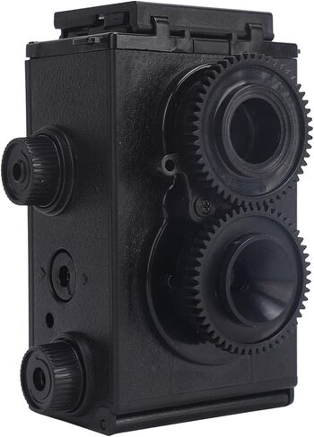 Vikye 35mm Film Camera DIY Kit, Vintage Camera with Waist Level Viewfinder and Dual Lens for Building and Photography Black White Photos in Saudi Arabia