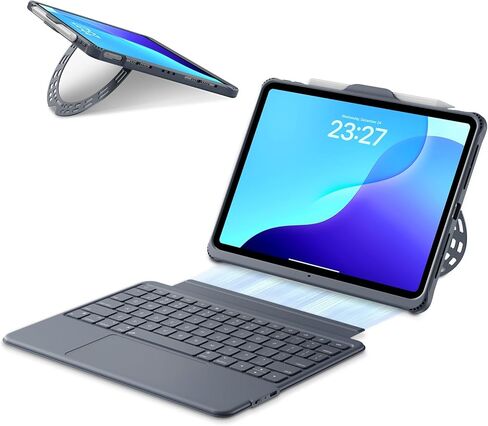 Magnetic Detachable Keyboard Case for iPad 11 inch/10.9 inch, iPad Pro 11" 1st-4th Gen, iPad Air 4th/5th/11" M2/M3, iPad 10th/11th, Bluetooth Wireless Rechargeable Keyboard with Multi-Touch Trackpad in Saudi Arabia