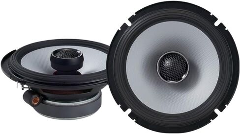 Alpine S2-S65 سماعات سيارة محورية مقاس 6.5 بوصة ثنائية الاتجاه (ذروة 480 وات) + مجموعة سماعات NVX XBAF65 مقاومة لعوامل الطقس من مطاط السيليكون in Kuwait