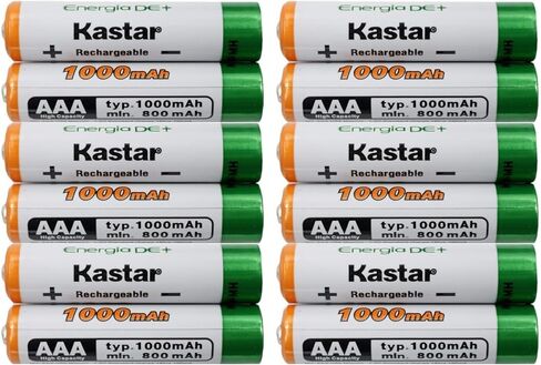Kastar 2 Pcs Battery Replacement for Panasonic KX-TGA930T TGA935 TGA935B TGA939 TGA939T TGA950B TGC210 TGC210S TGC212 TGC212S TGC212W TGC213 TGC213S TGC214S TGC215S TGC216S TGC220 TGC220S TGC222 in Saudi Arabia