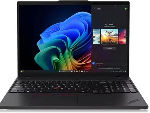 Lenovo 2025 Copilot+ ThinkPad T16 Gen 4 AMD Ryzen™ AI 7 PRO 350، 16 بوصة WUXGA، شاشة لمس IPS 400nits، 60 هرتز، ذاكرة الوصول العشوائي 16 جيجابايت، 512 جيجابايت SSD، قارئ بصمات الأصابع KYB بإضاءة خلفية، Windows 11 Pro - 21QN0043US in Kuwait