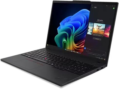 Lenovo 2025 Copilot+ ThinkPad T16 Gen 4 AMD Ryzen™ AI 7 PRO 350، 16 بوصة WUXGA، شاشة لمس IPS 400nits، 60 هرتز، ذاكرة الوصول العشوائي 16 جيجابايت، 512 جيجابايت SSD، قارئ بصمات الأصابع KYB بإضاءة خلفية، Windows 11 Pro - 21QN0043US in Kuwait