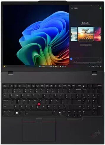 Lenovo 2025 Copilot+ ThinkPad T16 Gen 4 AMD Ryzen™ AI 7 PRO 350، 16 بوصة WUXGA، شاشة لمس IPS 400nits، 60 هرتز، ذاكرة الوصول العشوائي 16 جيجابايت، 512 جيجابايت SSD، قارئ بصمات الأصابع KYB بإضاءة خلفية، Windows 11 Pro - 21QN0043US in Kuwait