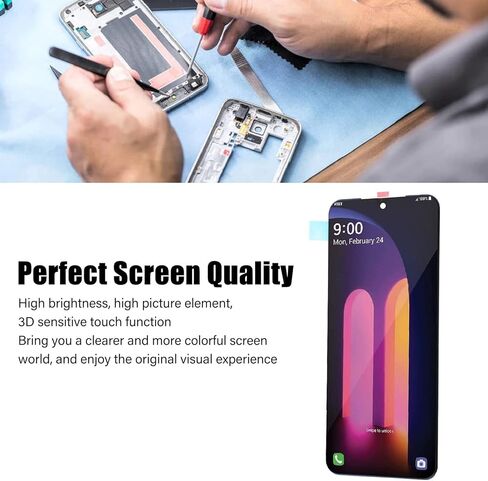 Ejoyous Screen Replacement for, 6.8 Inch V600TM Multitouch LCD Display Panel Glass Digitizer Touch Screen Assembly Repair Kit in Saudi Arabia