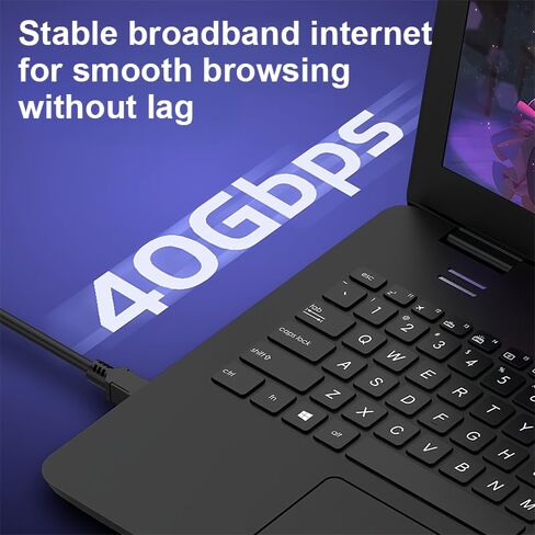Cat 8 Ethernet Cable 3.28 FT, 40Gbps 2000MHz Shielded LAN Network Cable, 26AWG Heavy Duty with Gold Plated RJ45 Connector, for Gaming, Router, Modem, PC, Indoor Outdoor Use, Black in Saudi Arabia