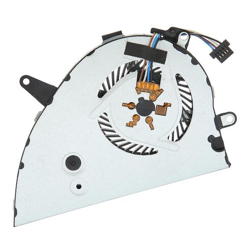 Laptop Cooling Fan for Pavilion 15-cs 15-cw | 4 Pin Power Connector, Aluminum Alloy + ABS Construction, Quiet Pressure Optimized Blade Design in Saudi Arabia