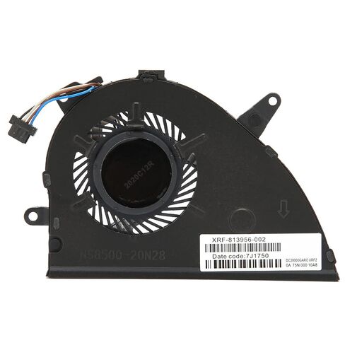 Laptop Cooling Fan for Pavilion 15-cs 15-cw | 4 Pin Power Connector, Aluminum Alloy + ABS Construction, Quiet Pressure Optimized Blade Design in Saudi Arabia