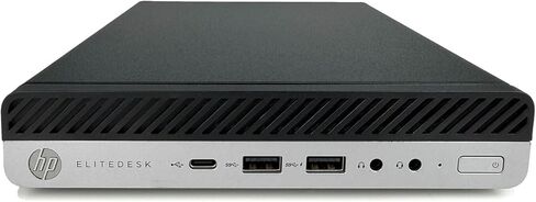 HP EliteDesk Mini 705 G4، وRyzen 5 2400GE (> i7-7700T)، وذاكرة وصول عشوائي سعتها 16 جيجابايت، ومحرك أقراص NVME SSD سعة 256 جيجابايت، وكمبيوتر سطح مكتب مجدد مع ضمان لمدة عام، ومنفذ عرض 2X، وRJ-45 Ethernet، وWindows 11 Pro، وUSB-C، و6X USB-A وحامل VESA in Kuwait