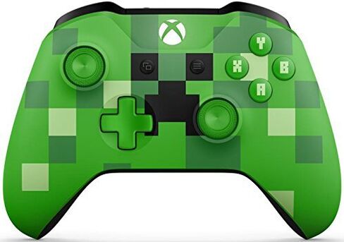 Xbox Wireless Controller/ PC Computer - Minecraft Creeper Green Special Limited Edition (Renewed) in Kuwait