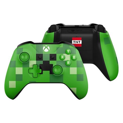 Xbox Wireless Controller/ PC Computer - Minecraft Creeper Green Special Limited Edition (Renewed) in Kuwait