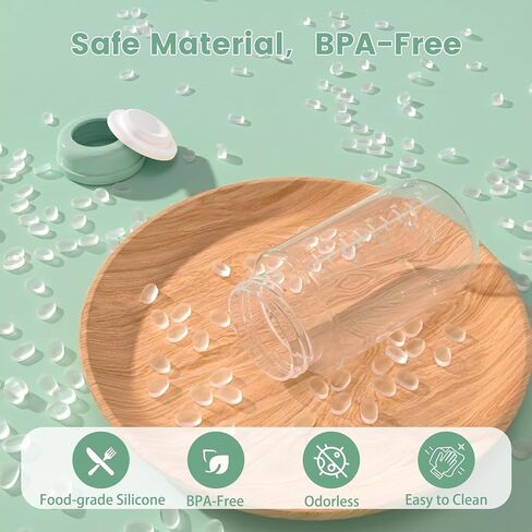 2pc 10oz Breastmilk Storage Bottle Compatible with SpectraS1 S2 9 Plus SG/Motif Luna/Others Wide-Mouth Flange, Breast Milk Container for Momcozy 22oz Portable Cooler, Pumping/Storage/Portable Bottle in Saudi Arabia