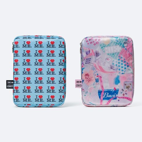 ILLIT 1st Single Album 'NOT CUTE ANYMORE' ILLIT x Ashley Williams Pouch Ver. (I HEART ME) in Saudi Arabia