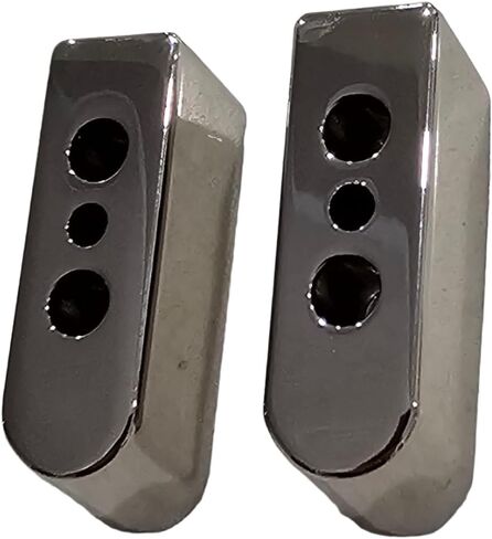 2X Polished Chrome-Plated 1911 Magazine Base Pads Fits All Kim Pro Tac-Mag Full Size .45 ACP 8-Round Magazines in Saudi Arabia