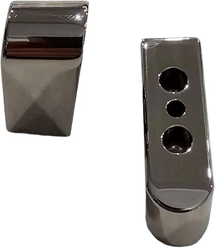 2X Polished Chrome-Plated 1911 Magazine Base Pads Fits All Kim Pro Tac-Mag Full Size .45 ACP 8-Round Magazines in Saudi Arabia