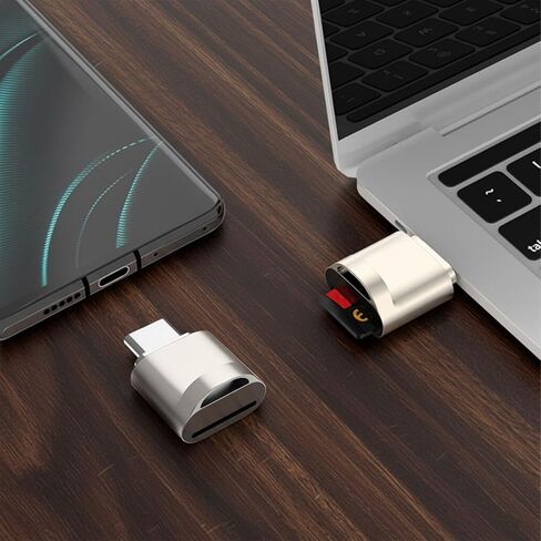 محول USB إلى USB C - محول USB OTG إلى Micro SD، قارئ بطاقة SD، قارئ ذاكرة من النوع C لأجهزة الكمبيوتر المحمول اللوحية التي تعمل بنظام Android in Saudi Arabia