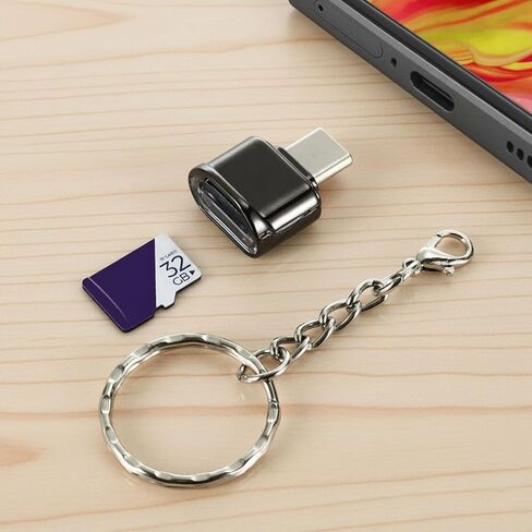 محول USB إلى USB C - محول USB OTG إلى Micro SD، قارئ بطاقة SD، قارئ ذاكرة من النوع C لأجهزة الكمبيوتر المحمول اللوحية التي تعمل بنظام Android in Saudi Arabia