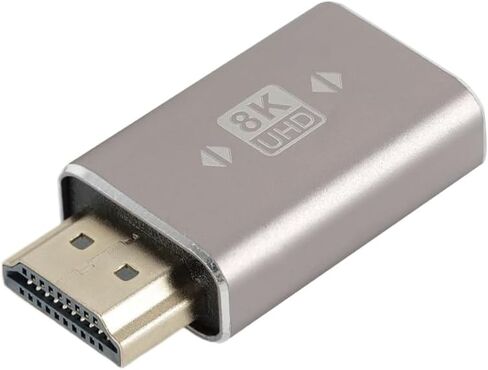 Tecmojo 8K HDMI Adapter, HDMI 2.1 Male to Female Extension Adapter, Support 8K@60Hz / 4K@120Hz for Laptop, PC, Monitor, Projector, Roku TV, 1 Pack in Saudi Arabia