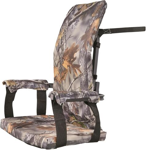 وسادة مقعد فاخرة بحامل شجرة من Guide Gear لملحقات معدات الصيد على الأرض، جذور Camo Mossy Oak Country in Kuwait