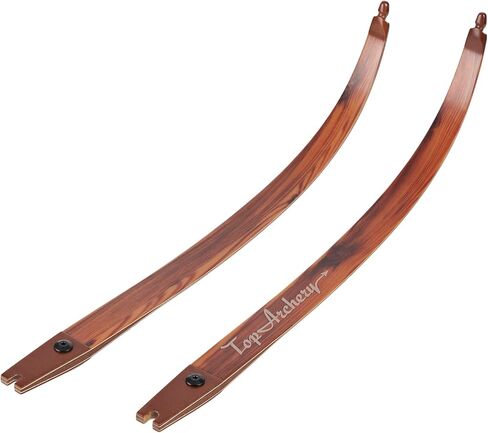 TOPARCHERY Takedown Hunting ILF Recurve Bow Limbs Replacements 25-60lb | ILF recurve bow hunting targeting practice in Saudi Arabia