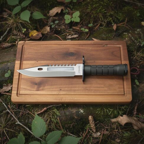 SZCO Supplies 13" M-9 Bayonet Military Style Tactical Saw Back Knife,Green/Black in Saudi Arabia