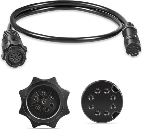 000-14068-001 7-Pin Transducer to Fishfinder and Chartplotter Adapter Cable Fits for Lowrance Hook²/Reveal & Cruise in Saudi Arabia
