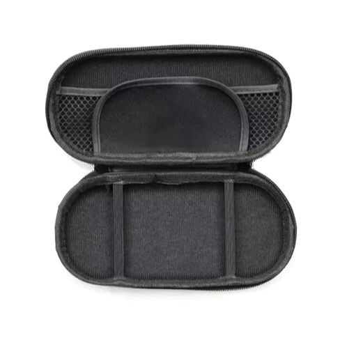 Wokyo Carrying Case for Vita, Shockproof Vita Travel Pouch Protective Travel Carry Shell Case Cover Compatible with PSV and Other Accessories for Vit, Black/Double Pocket/Large Capacity in Saudi Arabia