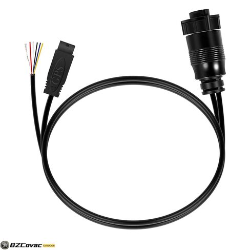 720080-1 AS كابل مقسم GPS NMEA لأجهزة العثور على الأسماك من سلسلة Humminbird Onix & SOLIX - اتصال مستقبل GPS خارجي مع مخرج بيانات NMEA، 2 قدم / 7 بوصات in Saudi Arabia