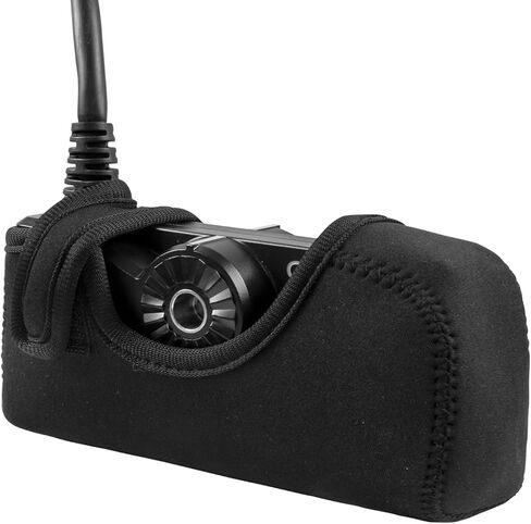 غطاء سفر متوافق مع Garmin Livescope Plus LVS34 - حافظة واقية مقاومة للماء لملحقات محول Garmin (أسود) in Saudi Arabia