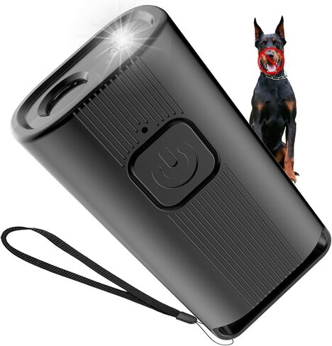 Antibarking Device for Neighbor's Dog Portable Mini Dog Sonic Bark Deterrents Devices Small Stop Dog Barking Device Training Tools Pet Stop Barking in Saudi Arabia