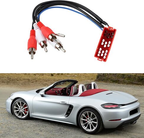 SING F LTD Car Radio Amplified System to RCA Harness Adapter CT20PO02 Compatible with Porsche Boxster 1997-2002 in Saudi Arabia