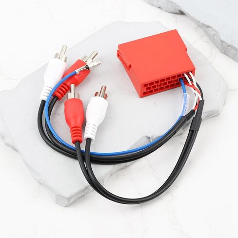 SING F LTD Car Radio Amplified System to RCA Harness Adapter CT20PO02 Compatible with Porsche Boxster 1997-2002 in Saudi Arabia