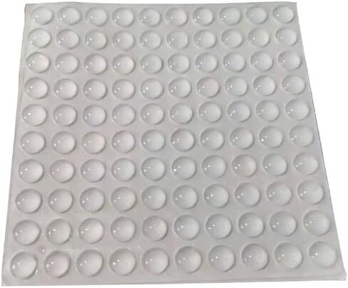 100PCS Self-Adhesive Non-Slip, Anti-Collision and Cushioning Pads, Suitable for Furniture, Floors and Walls, 8 * 2mm in Saudi Arabia