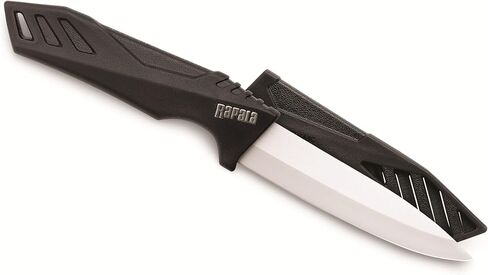 Rapala Ceramic Utility Knife Black 4", Premium Fishing Accessory for Anglers and Outdoor Enthusiasts in Saudi Arabia