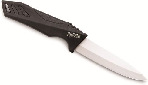 Rapala Ceramic Utility Knife Black 4", Premium Fishing Accessory for Anglers and Outdoor Enthusiasts in Saudi Arabia