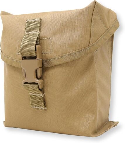 M McGuire Gear Mil-Spec US Saw Pouch, MOLLE Compatible Pouch - Made in USA in Kuwait