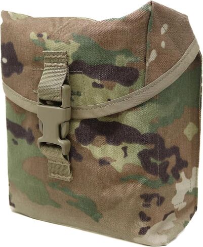 M McGuire Gear Mil-Spec US Saw Pouch, MOLLE Compatible Pouch - Made in USA in Kuwait