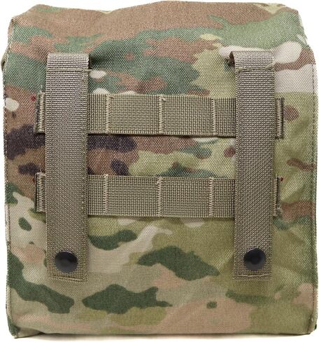 M McGuire Gear Mil-Spec US Saw Pouch, MOLLE Compatible Pouch - Made in USA in Kuwait