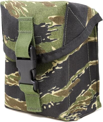 M McGuire Gear Mil-Spec US Saw Pouch, MOLLE Compatible Pouch - Made in USA in Kuwait